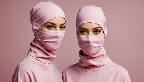 Stylish pink balaclavas: fashion meets functionality