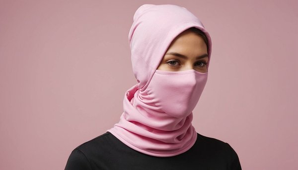Trendy pink balaclavas: where style blends with practicality