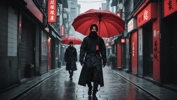 Exploring the resurgence of the techwear katana umbrella trend